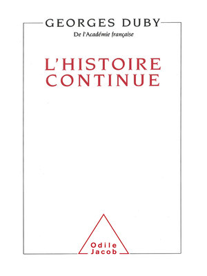 cover image of L' Histoire continue